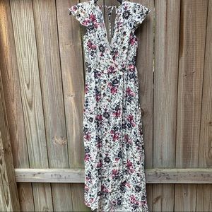 NWT/BOG Collective floral maxi dress/XS